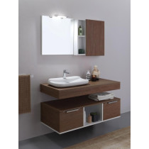 Meuble Salle de bain MILANO 120 + Miroir