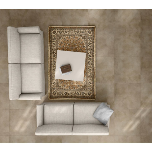 GRÈS SAHRA BEIGE RECIFIÉ 45x45 SOMOCER