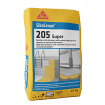 SIKA CERAM 205 SUPER Blanc (Sac 25 KG)