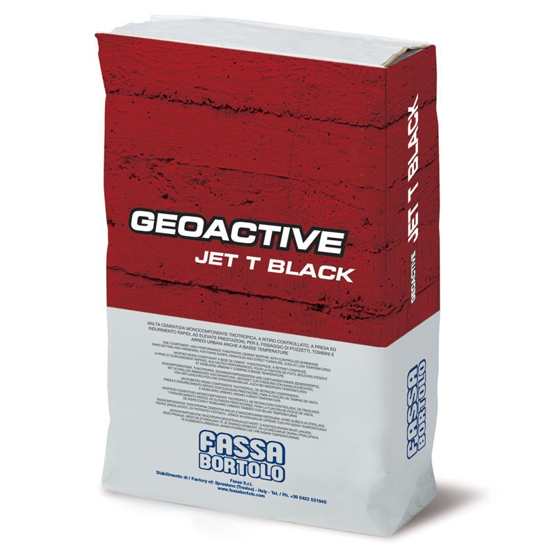 REPARATION GEOACTIVE JET T BLACK (sac25Kg) FASSA BORTOLO