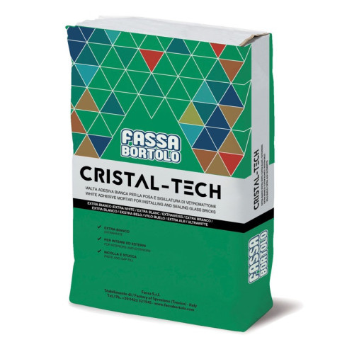 MORTIER COLLE CRISTALTECH BLANC (sac 5Kg) FASSA