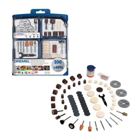 COFFRET DE 100 ACCESSOIRES DREMEL MULTI-USAGE