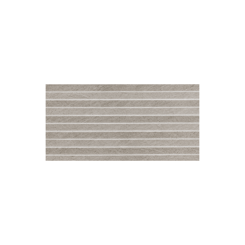 GRES MILANO GRIS ESCALIER RECTIFIÉ 30X60 SOMOCER