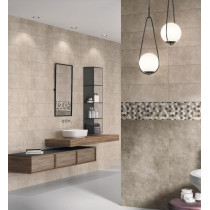 FAIENCE MOTIF CONCRETE GRIS FONCE 22X66 SOMOCER