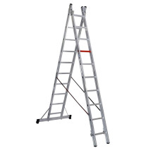 ECHELLE TRANSFORMABLE 2 PLANS ALUMINIUM 2x3 M