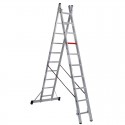 ECHELLE TRANSFORMABLE 2 PLANS ALUMINIUM 2x3 M