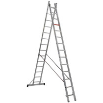 ECHELLE TRANSFORMABLE 2 PLANS ALUMINIUM 2x3 M
