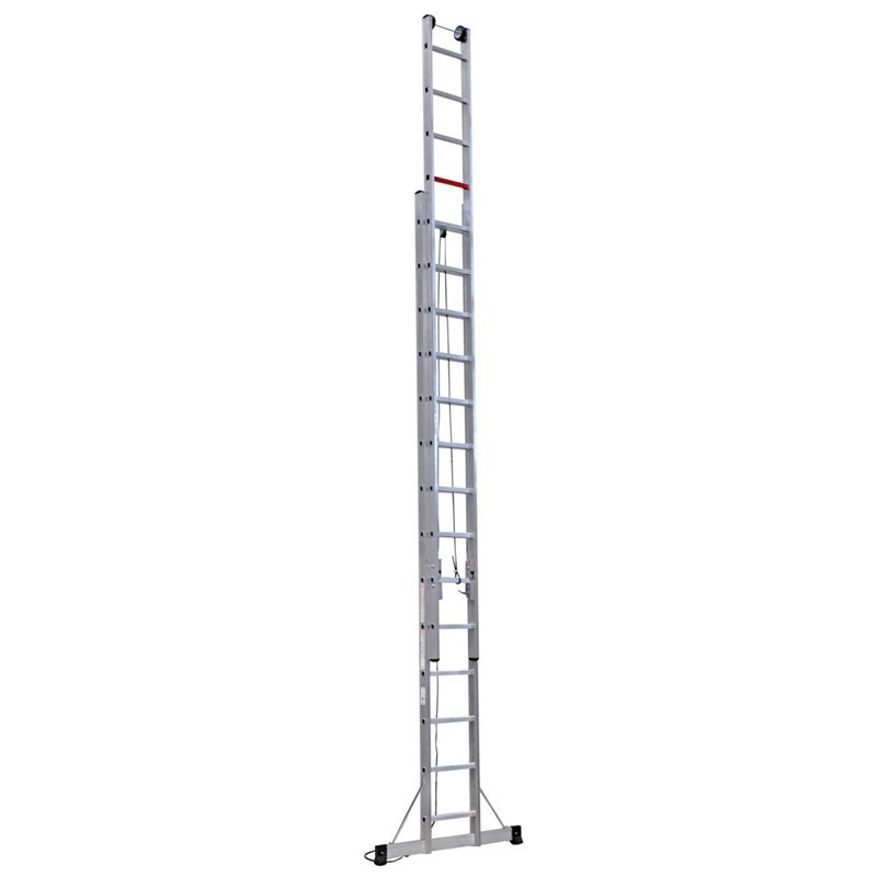 ECHELLE COULISSANTE A CORDE 2 PLANS 2x4 M
