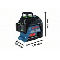 Laser lignes GLL 3-80 G Professional Bosch