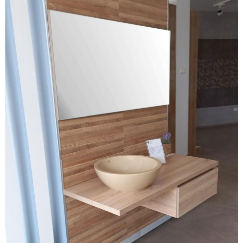 MEUBLE CLARA 120 + MIROIR Sanimeuble