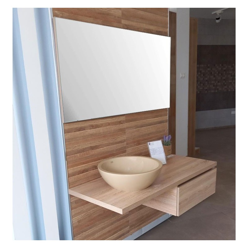 MEUBLE CLARA 120 + MIROIR Sanimeuble