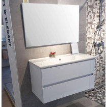 MEUBLE MATURE 100 BLANC SC + MIROIR Sanimeuble