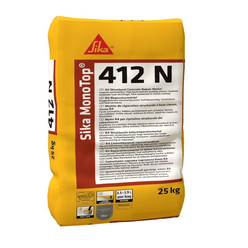 SIKA MONOTOP-412N REPARATION (Sac 25 kg)