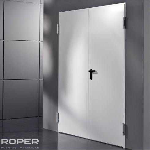 PORTE COUPE FEU 1H 1400*2150 2V DROITE ROPER