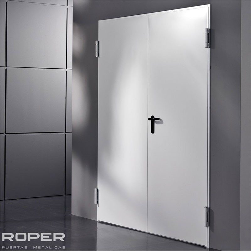 PORTE COUPE FEU 1H 1400*2150 2V DROITE ROPER