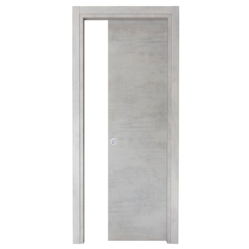 PORTE COULISSANTE BETON FB02 MALOJA 210x90 BRAGA