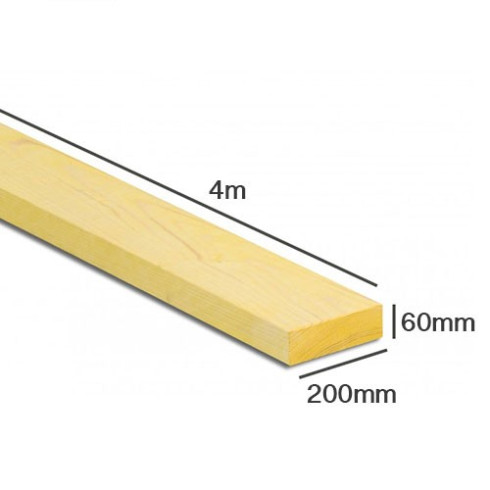 BOIS BLANC AUTRICHIEN 60/200/4M