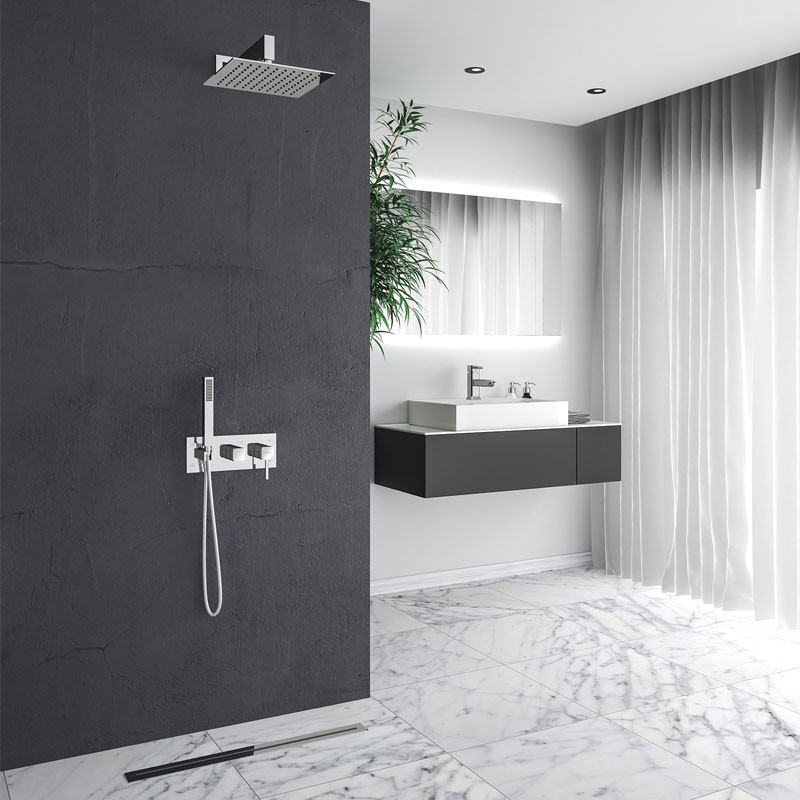 MITIGEUR DOUCHE ENCASTRÉ AVEC INVERSEUR ZARZIS SOPAL Comptoir Africain