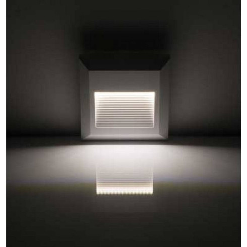 Applique murale LED 2W 4000K carré blanc V-TAC