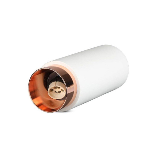 Spot apparent GU10 Blanc matte rose 200x80 V-TAC