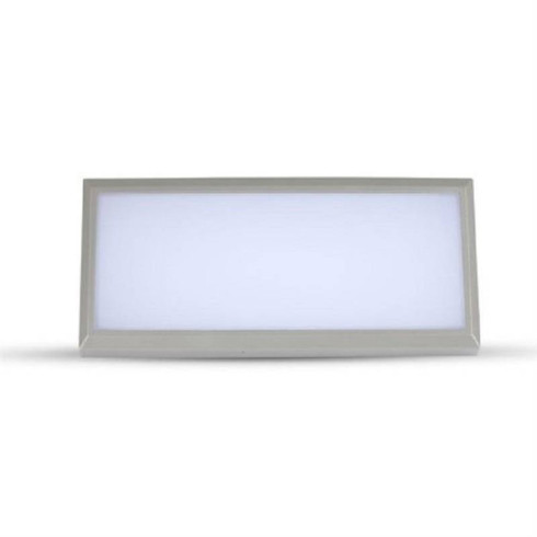 Applique murale LED moyen 12W 4000K Gris  Rectangle V-TAC