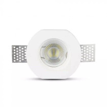 Plafond Rond Plâtre pour allocation Spot LED GU10 V-TAC