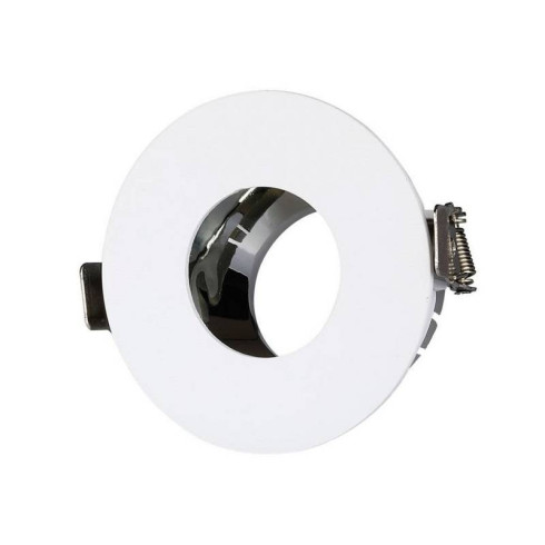 Plafond Rond blanc + chrome pour Spotlights LED V-TAC