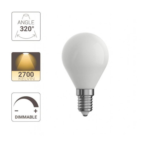 Ampoule à filament LED déco , 40W lumière blanc chaud XANTILE COMAF