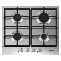 Plaque 4 feux gaz 60cm GR fonte inox FOCUS