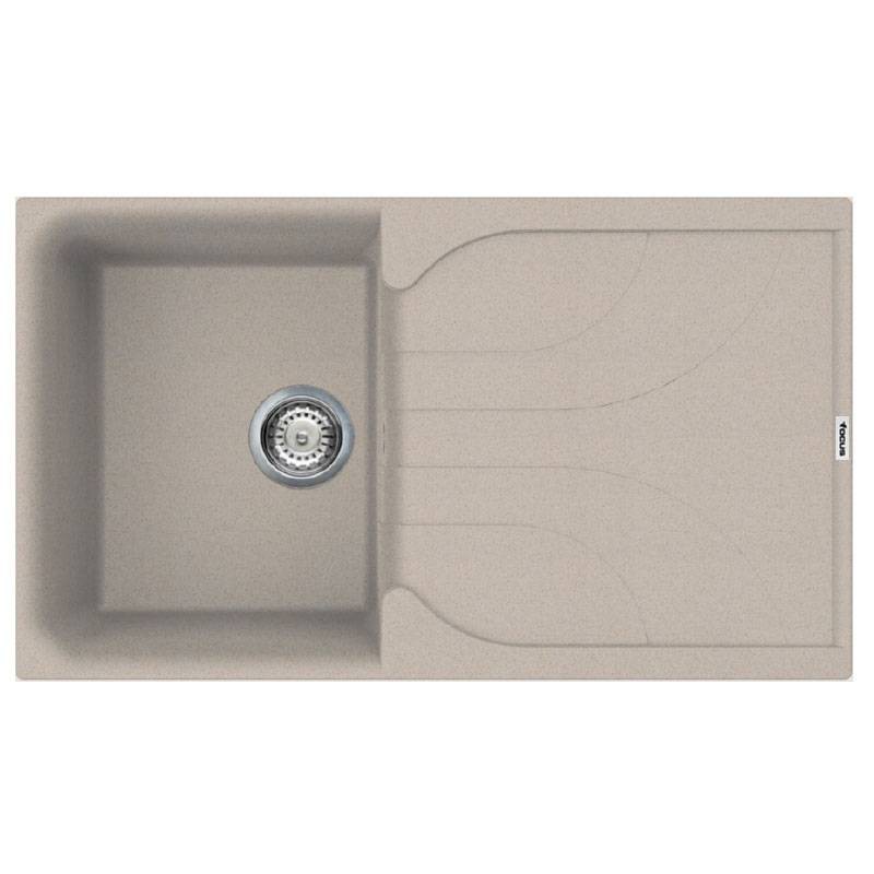 Evier cuisine F sable 86x51 FOCUS