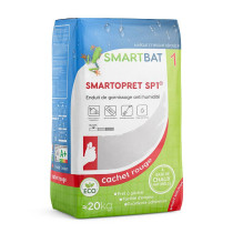 SMARTOPRET ROUGE ENDUIT ANTI-HUMIDITE 20KG SMARTBAT