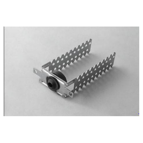 SUSPENTE U ANTI VIBRATILE 5/12CM AKIFIX (100PC)