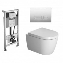 PLAQUE DE COMMANDE DURASYSTEM A1 CHROMEE DURAVIT