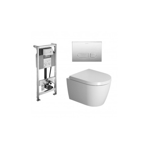 PLAQUE DE COMMANDE DURASYSTEM A1 CHROMEE DURAVIT
