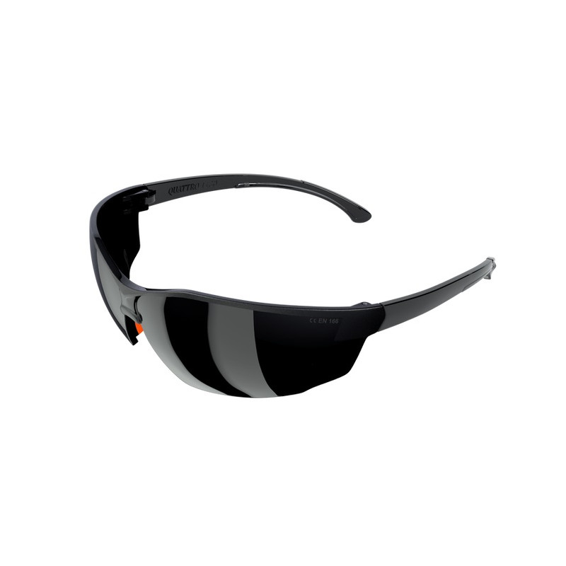 Lunette de protection S-1100 QUATTRO ENVELOPPENTE NOIR