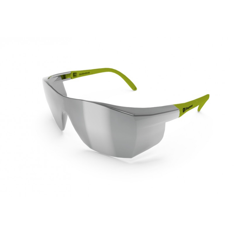 Lunette de protection S-400 classic avec branche réglable gris