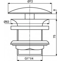 Bonde à grille Ideal Standard