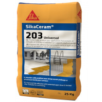 SIKA CERAM 203 UNIVERSAL BLANC (SAC 25 Kg)