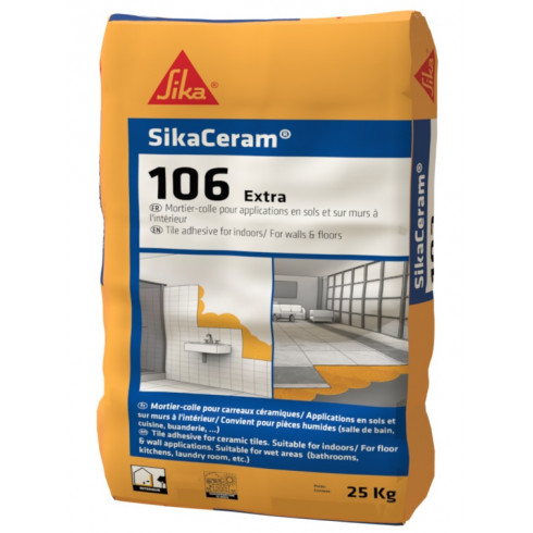 SIKA CERAM 106 EXTRA BLANC (SAC 25 Kg)