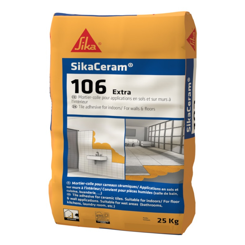 SIKA CERAM 106 EXTRA BLANC - COMAF Comptoir Africain