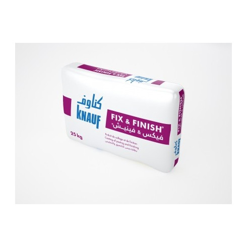 Enduit mince de finition Knauf Fix & Finish