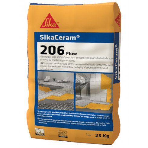 SIKA CERAM 206 BLANC SAC 25 Kg