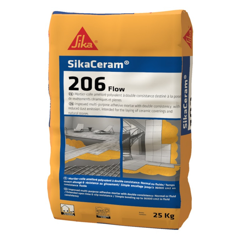 SIKA CERAM 206 BLANC SAC 25 Kg