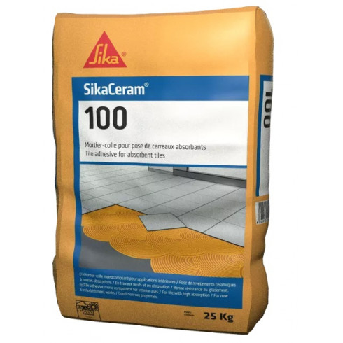 Sika Ceram 100 25kg blanc