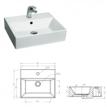 BOL SQUARE BLANC SANIMED