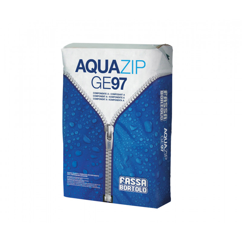 Membrane élastique d'étanchéité alimentaire AQUAZIP GE 97 compA (Sac de 25Kg) FASSA