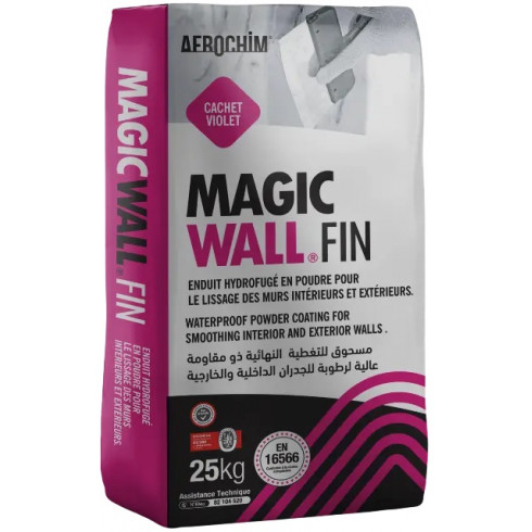 Enduit de finition Magic Wall Fin Afrochim