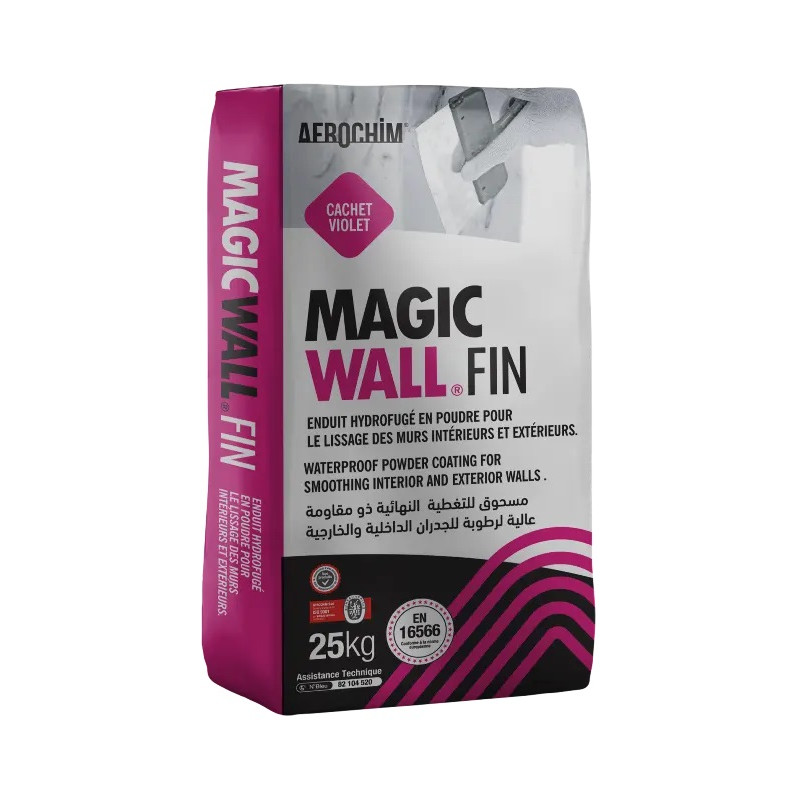 Enduit de finition Magic Wall Fin Afrochim
