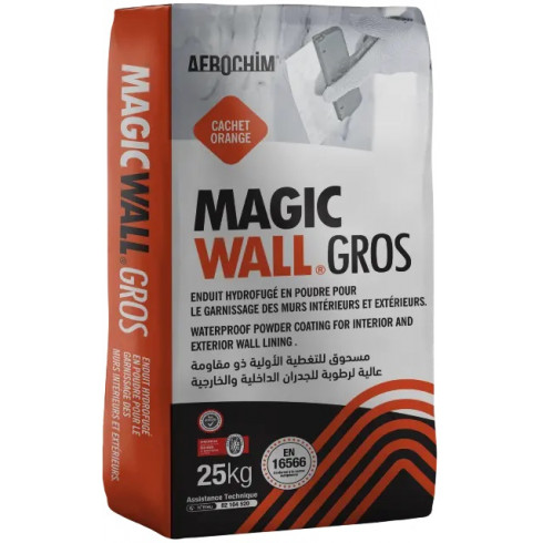 Enduit de garnissage Magic Wall Gros Afrochim