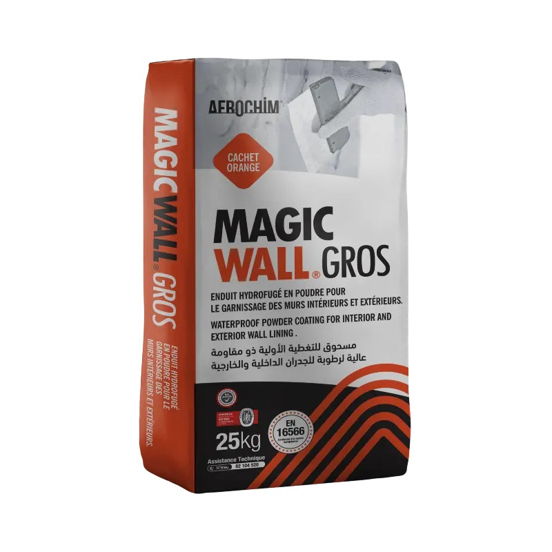 Enduit de garnissage Magic Wall Gros Afrochim